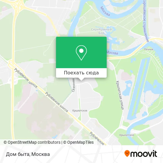 Карта Дом быта