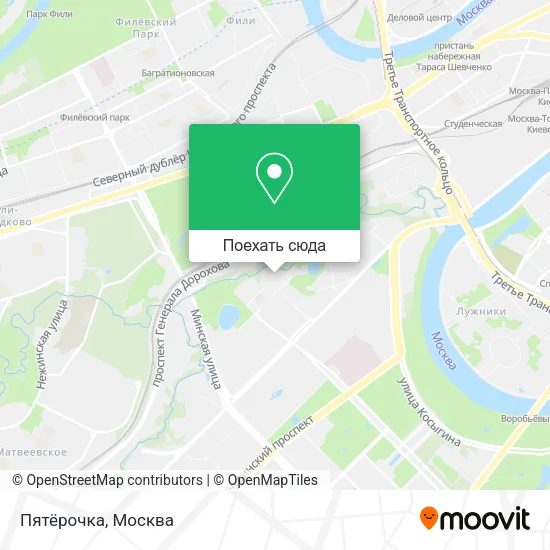 Карта Пятёрочка