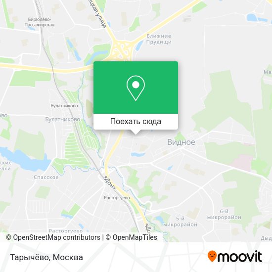 Карта Тарычёво