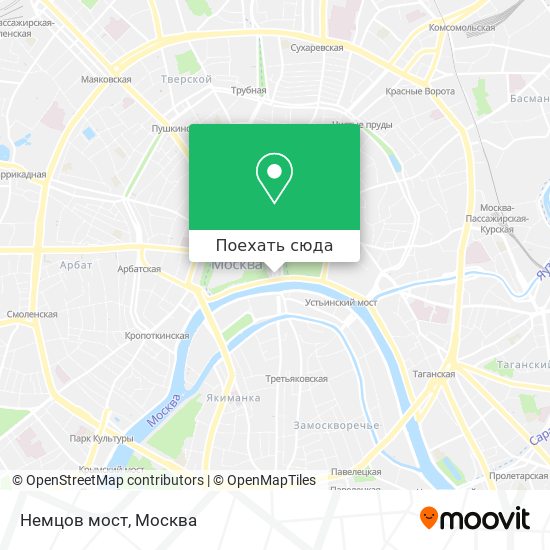 Карта Немцов мост