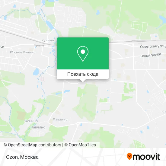 Карта Ozon