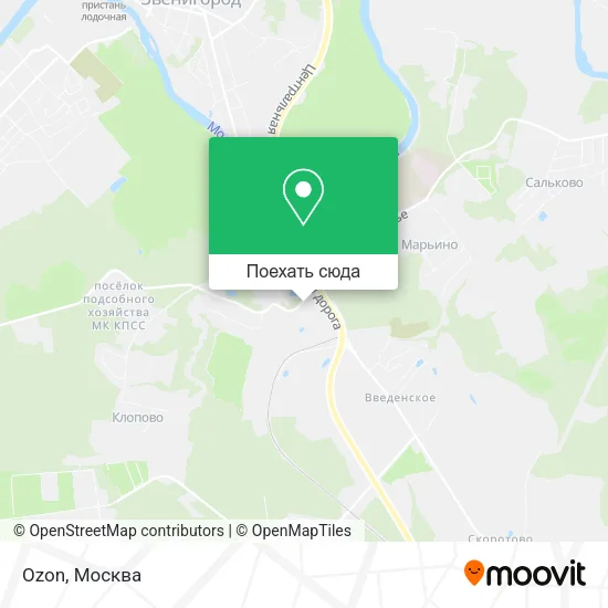 Карта Ozon