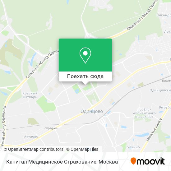 Карта Капитал Медицинское Страхование