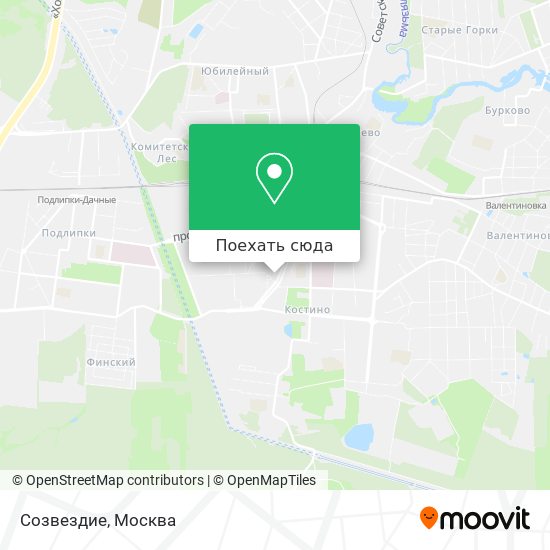 Карта Созвездие