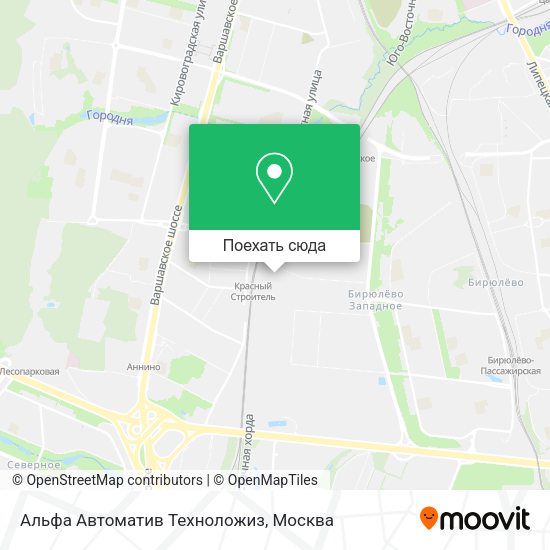 Карта Альфа Автоматив Техноложиз
