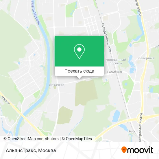 Карта АльянсТракс