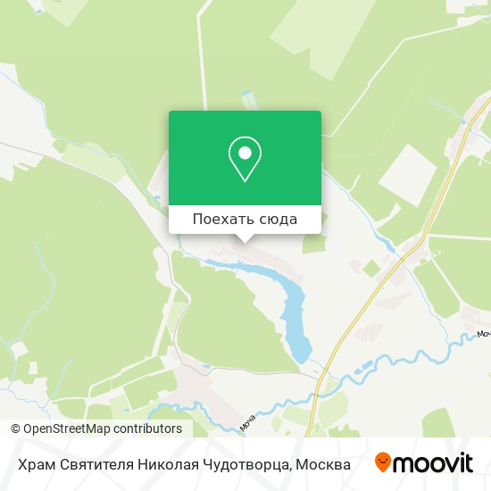 Карта Храм Святителя Николая Чудотворца