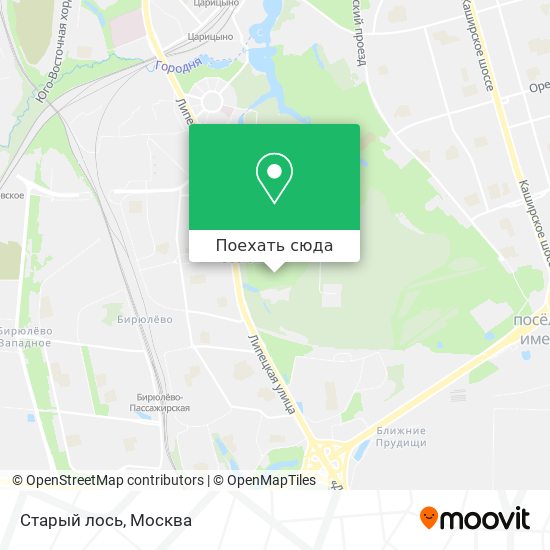 Карта Старый лось