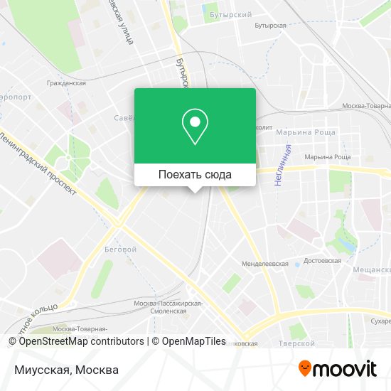 Карта Миусская