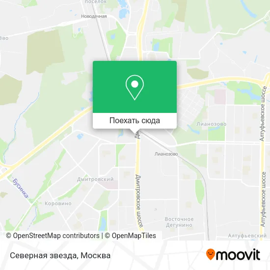 Карта Северная звезда