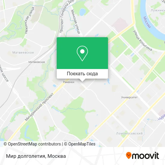 Карта Мир долголетия
