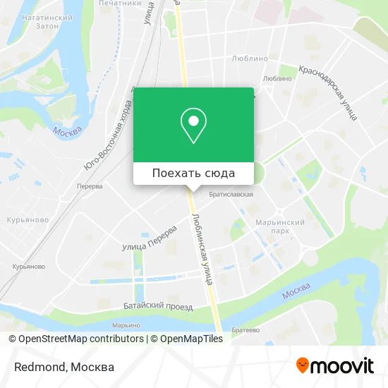 Карта Redmond