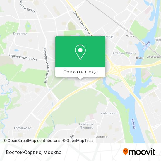 Карта Восток-Сервис