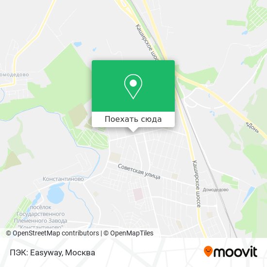 Карта ПЭК: Easyway