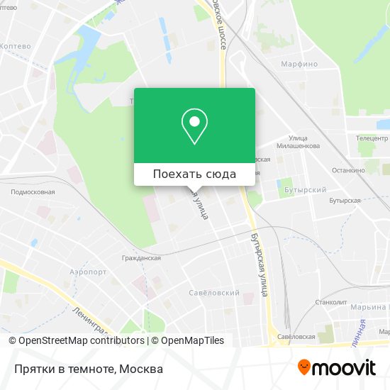 Карта Прятки в темноте