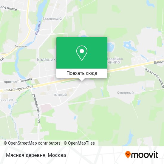 Карта Мясная деревня