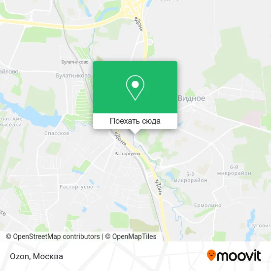 Карта Ozon