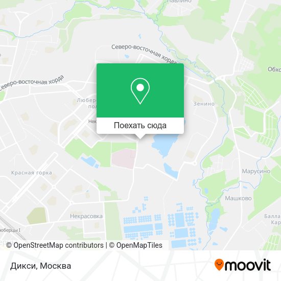 Карта Дикси