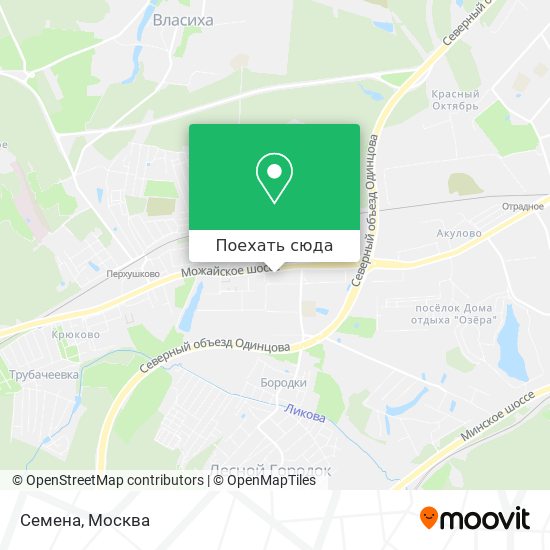 Карта Семена