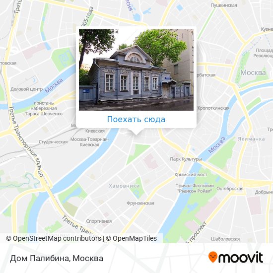 Карта Дом Палибина