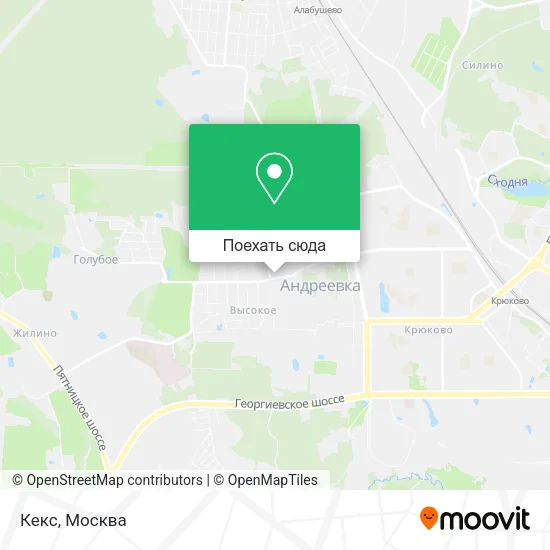 Карта Кекс