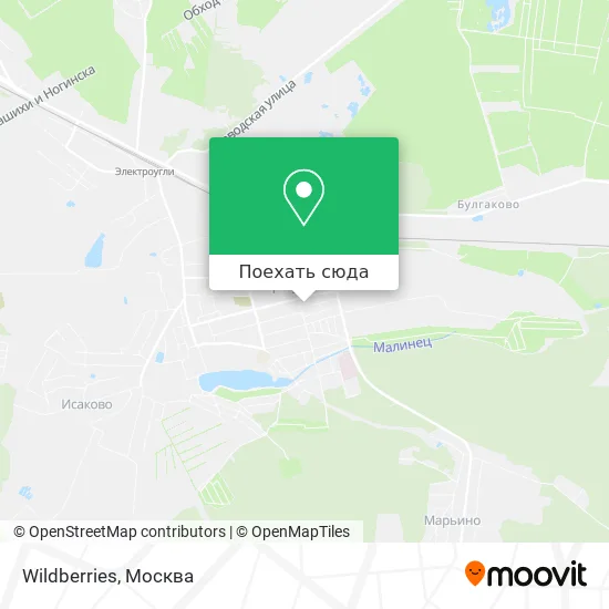Карта Wildberries