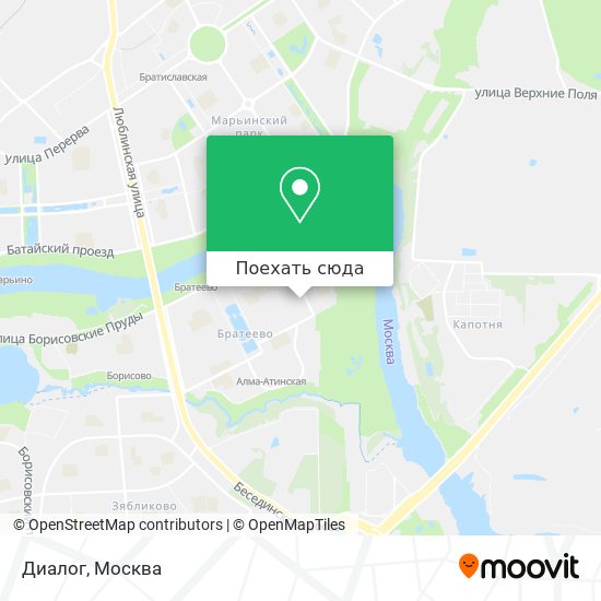 Карта Диалог