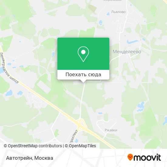 Карта Автотрейн