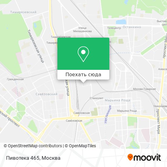 Карта Пивотека 465