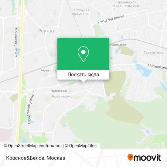 Карта Красное&Белое