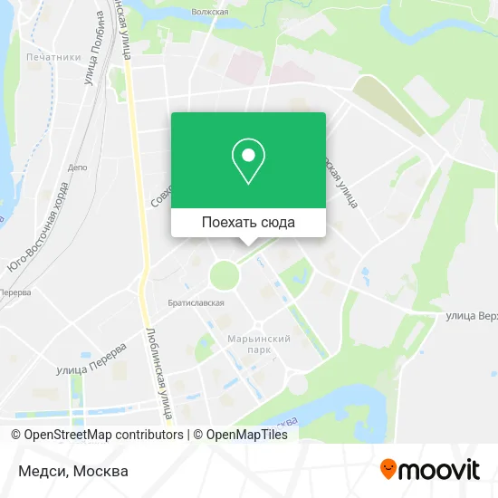 Карта Медси