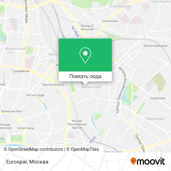 Карта Eurospar
