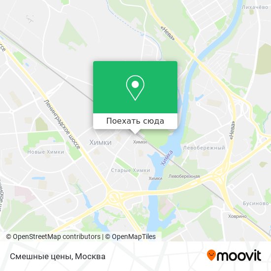 Карта Смешные цены