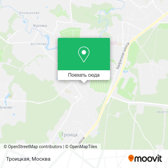 Карта Троицкая