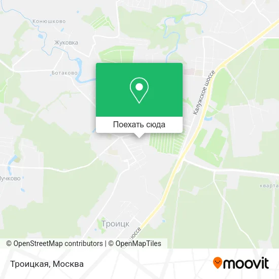 Карта Троицкая