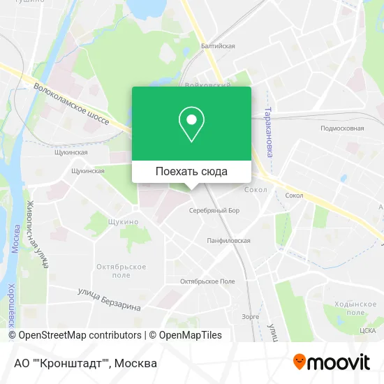 Карта АО ""Кронштадт""
