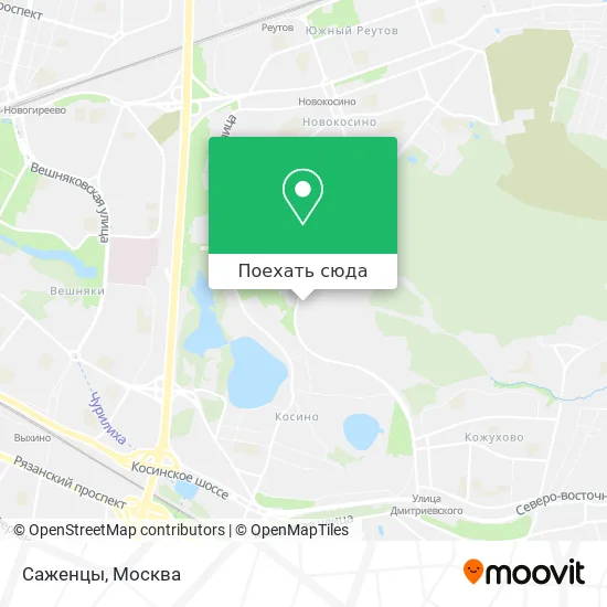 Карта Саженцы
