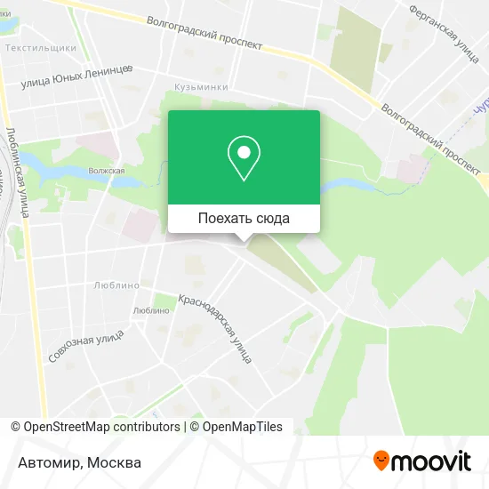 Карта Автомир