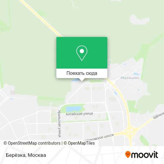 Карта Берёзка