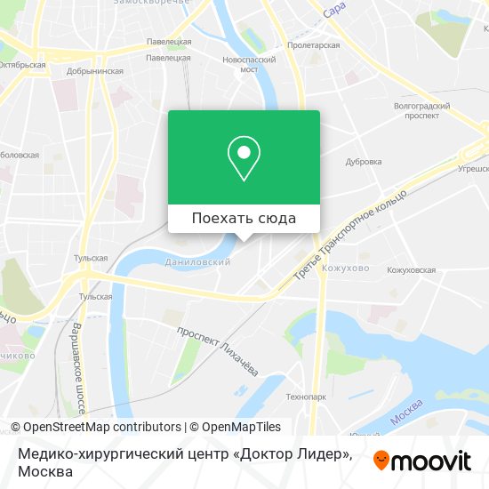Карта Медико-хирургический центр «Доктор Лидер»