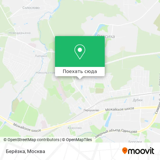 Карта Берёзка