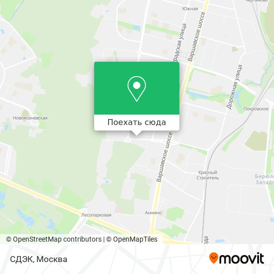Карта СДЭК