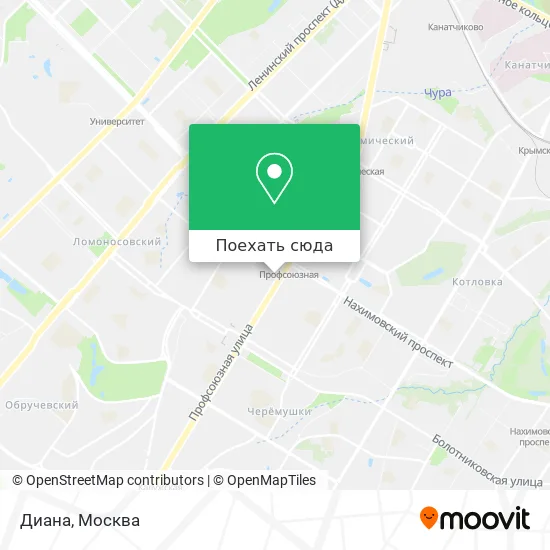 Карта Диана