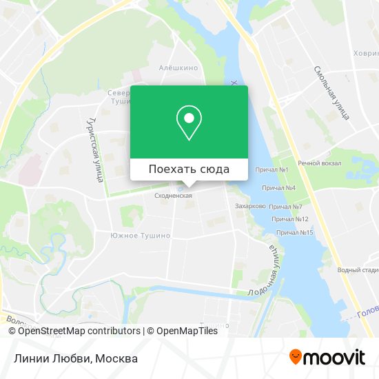 Карта Линии Любви