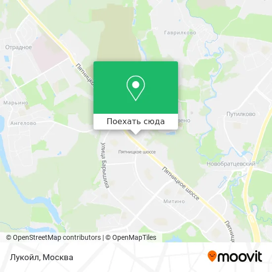 Карта Лукойл