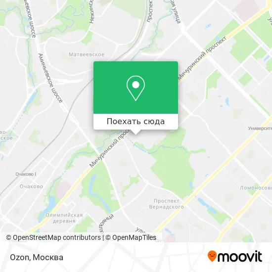Карта Ozon