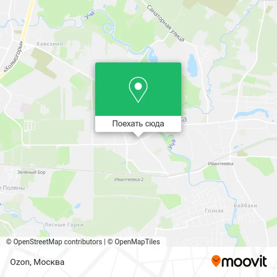 Карта Ozon