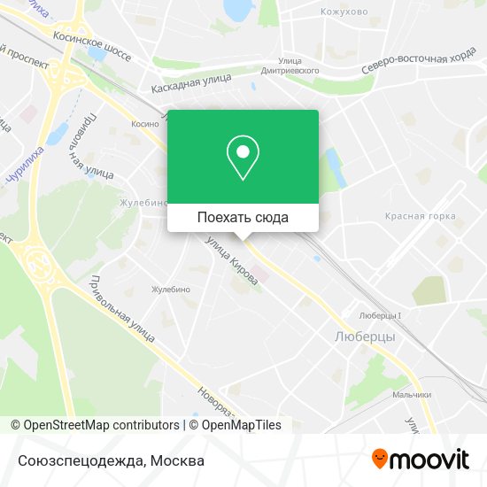 Карта Союзспецодежда