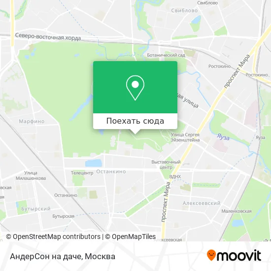 Карта АндерСон на даче