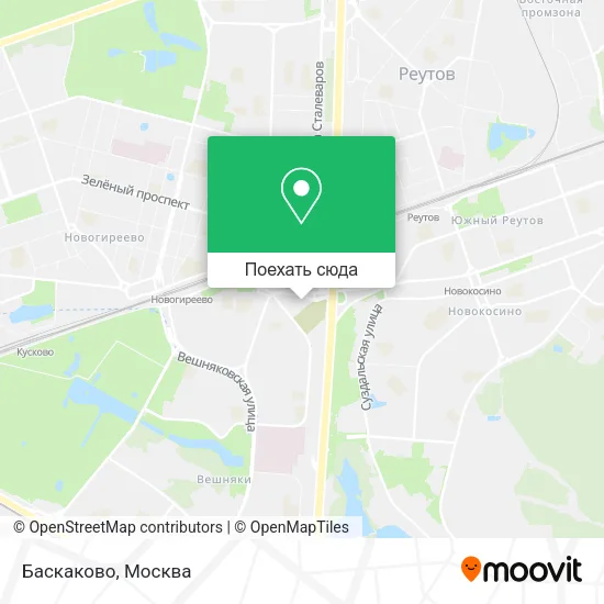 Карта Баскаково